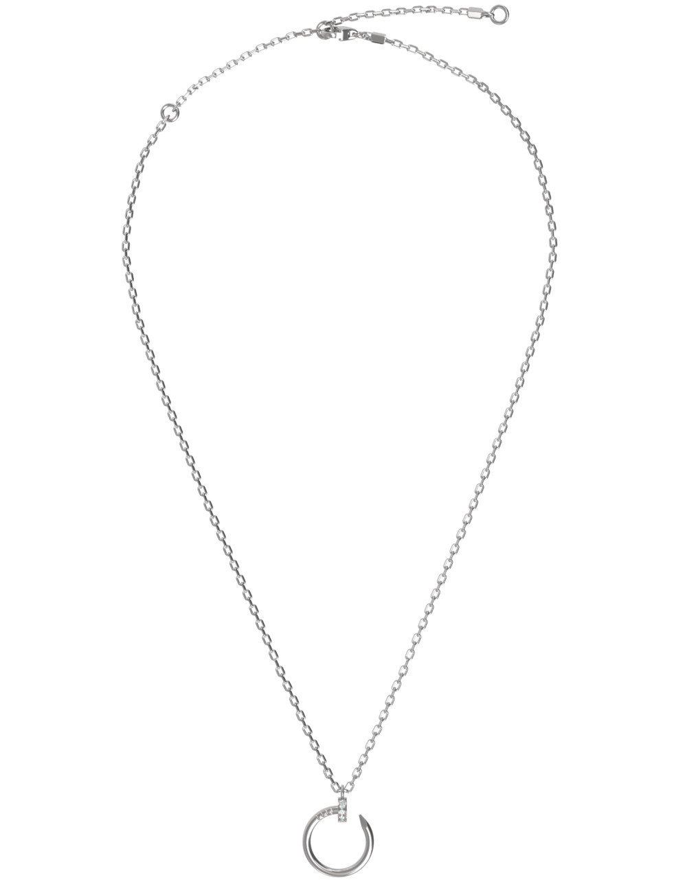 Колье из белого золота c бриллиантами