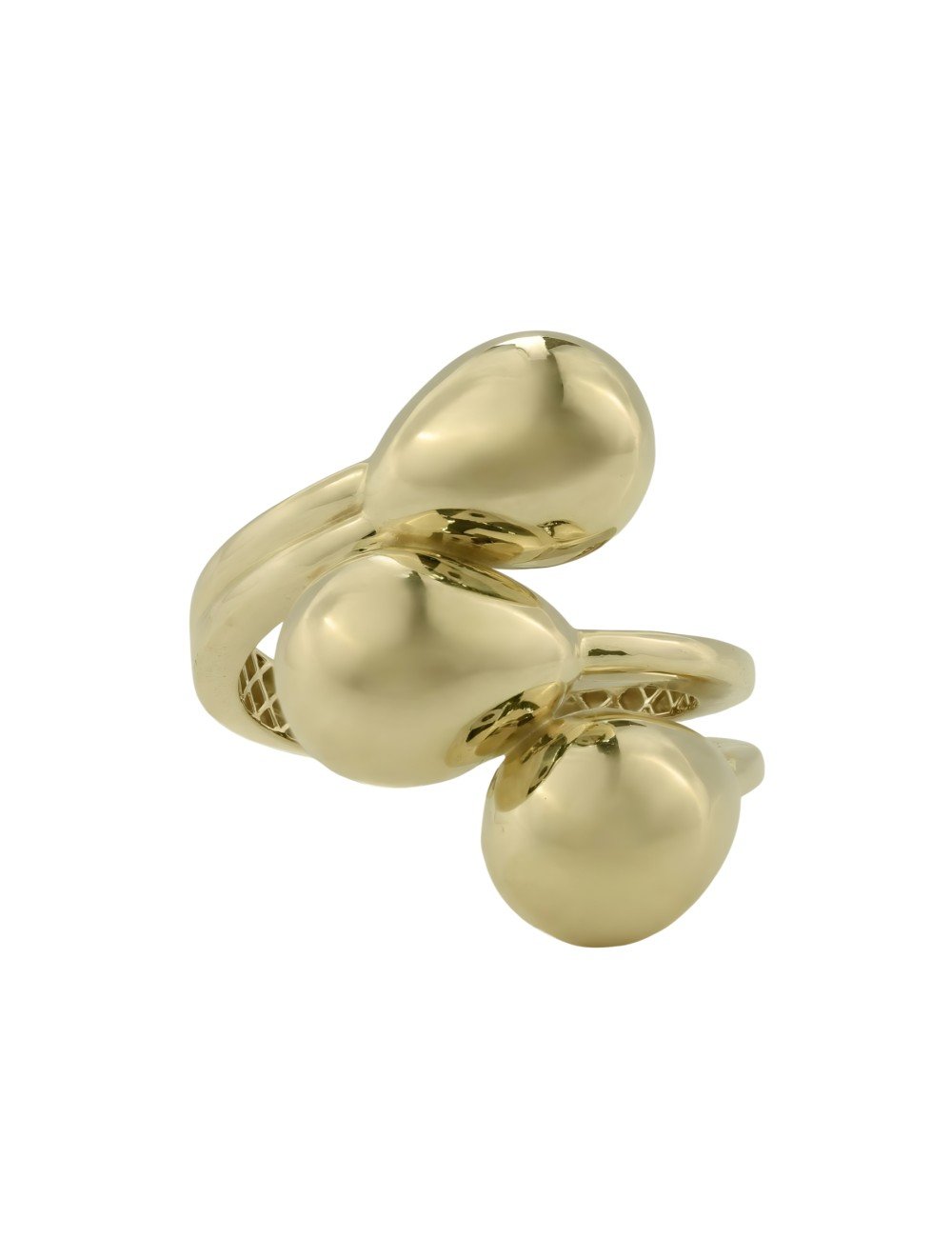Кольцо из лимонного золота