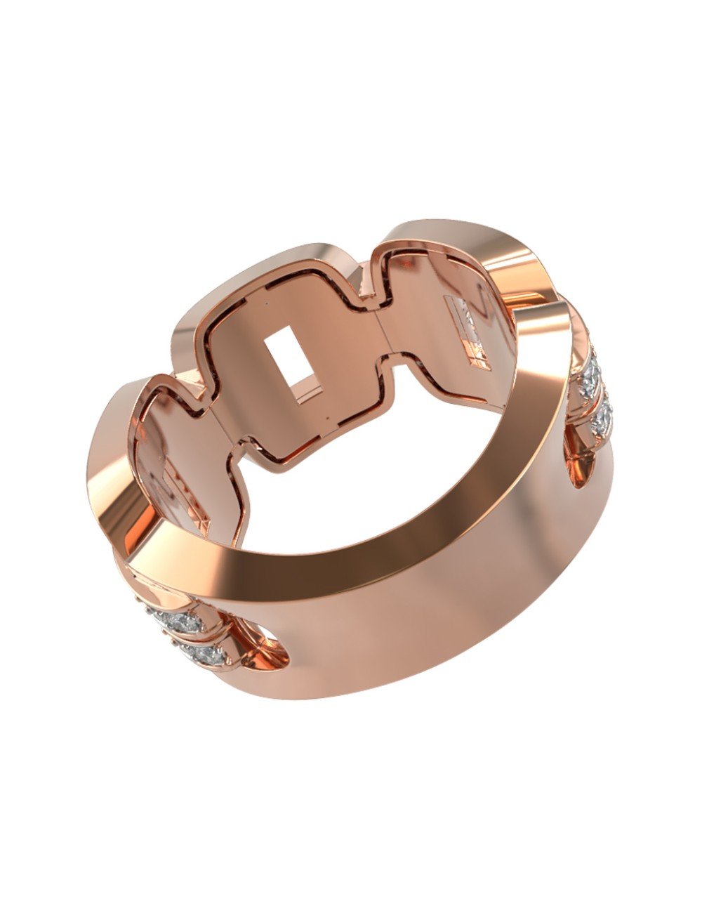 Кольцо из золота c бриллиантами