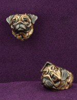 Подвеска из лимонного золота c эмалью