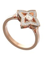 Кольцо из золота c бриллиантами