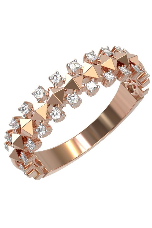 Кольцо из золота c бриллиантами