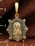 Образок из лимонного золота