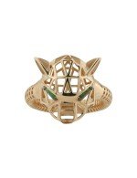 Кольцо из золота c изумрудом