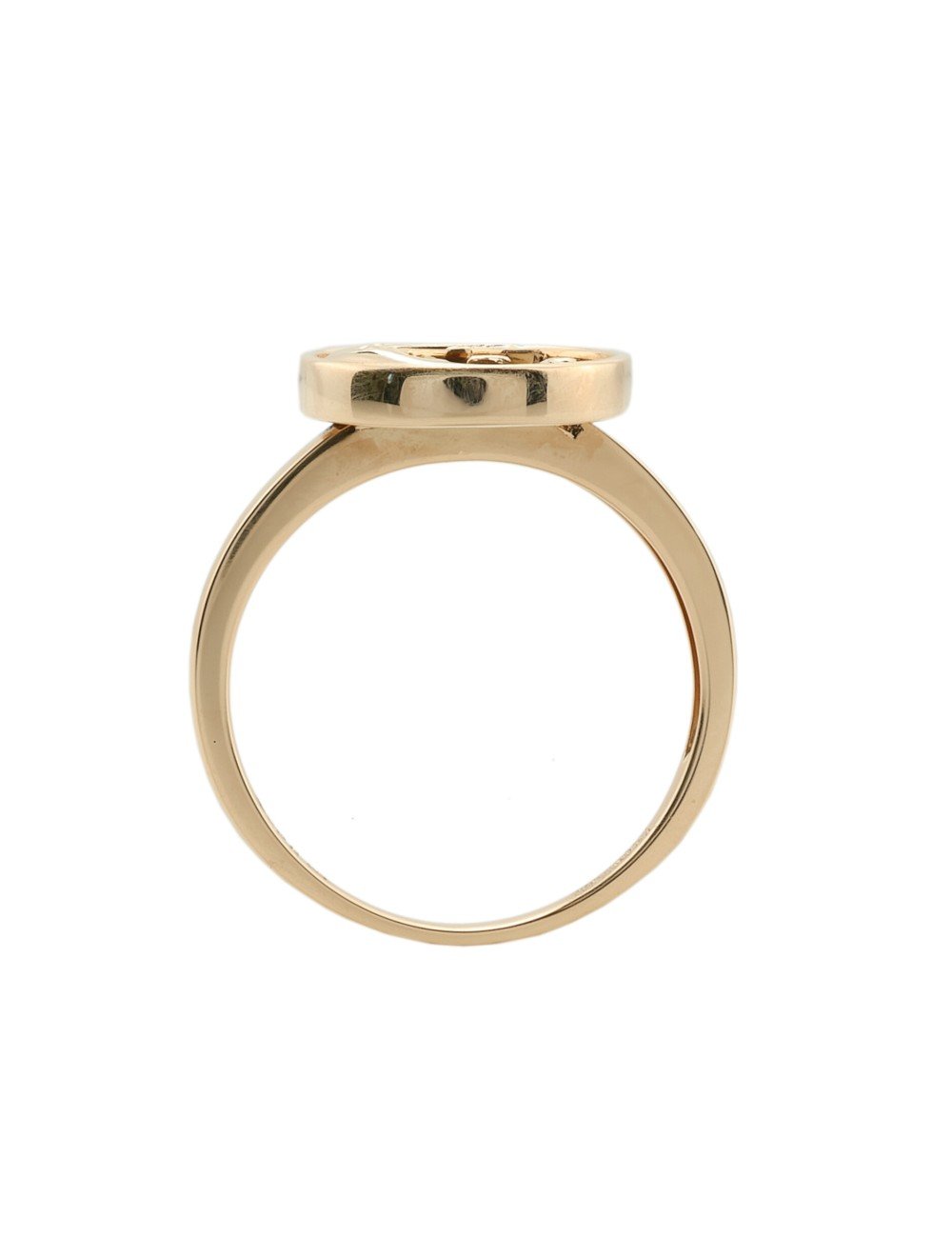 Кольцо из золота c бриллиантами и ониксом