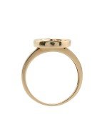 Кольцо из золота c бриллиантами и ониксом