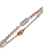 Браслет из золота c бриллиантами