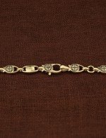 Цепь из лимонного золота