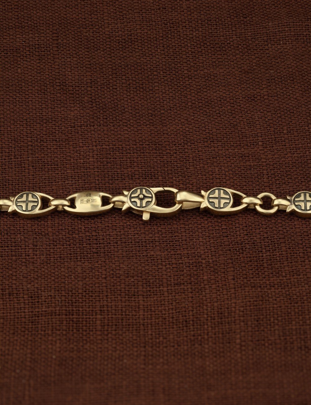 Цепь из лимонного золота