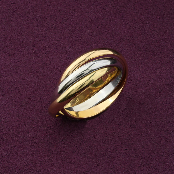 Кольцо из красного золота 585 пробы