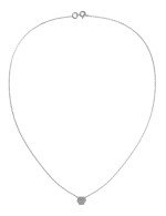 Колье из белого золота c бриллиантами