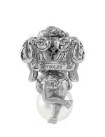 Подвеска из белого золота c жемчугом