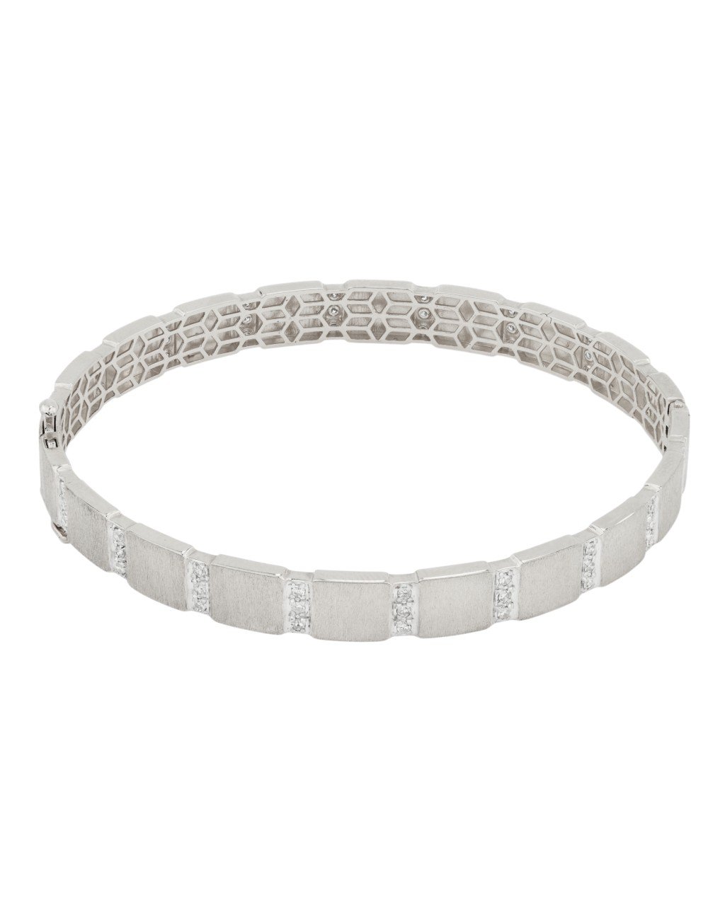 Браслет из белого золота c бриллиантами