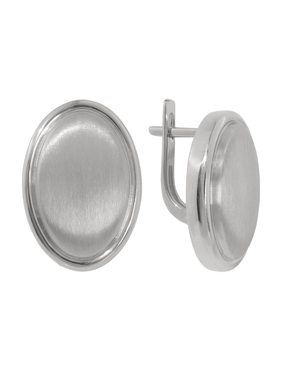 Серьги из белого золота