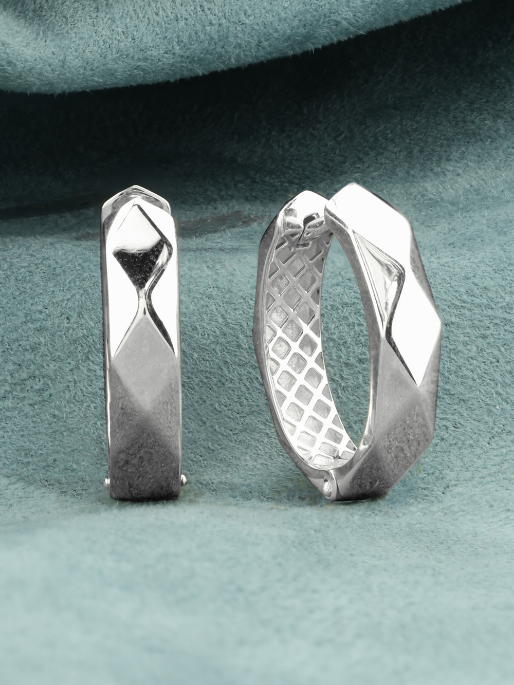 Серьги из белого золота 585 пробы