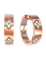 Серьги из золота c бриллиантами