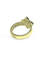 Кольцо из лимонного золота