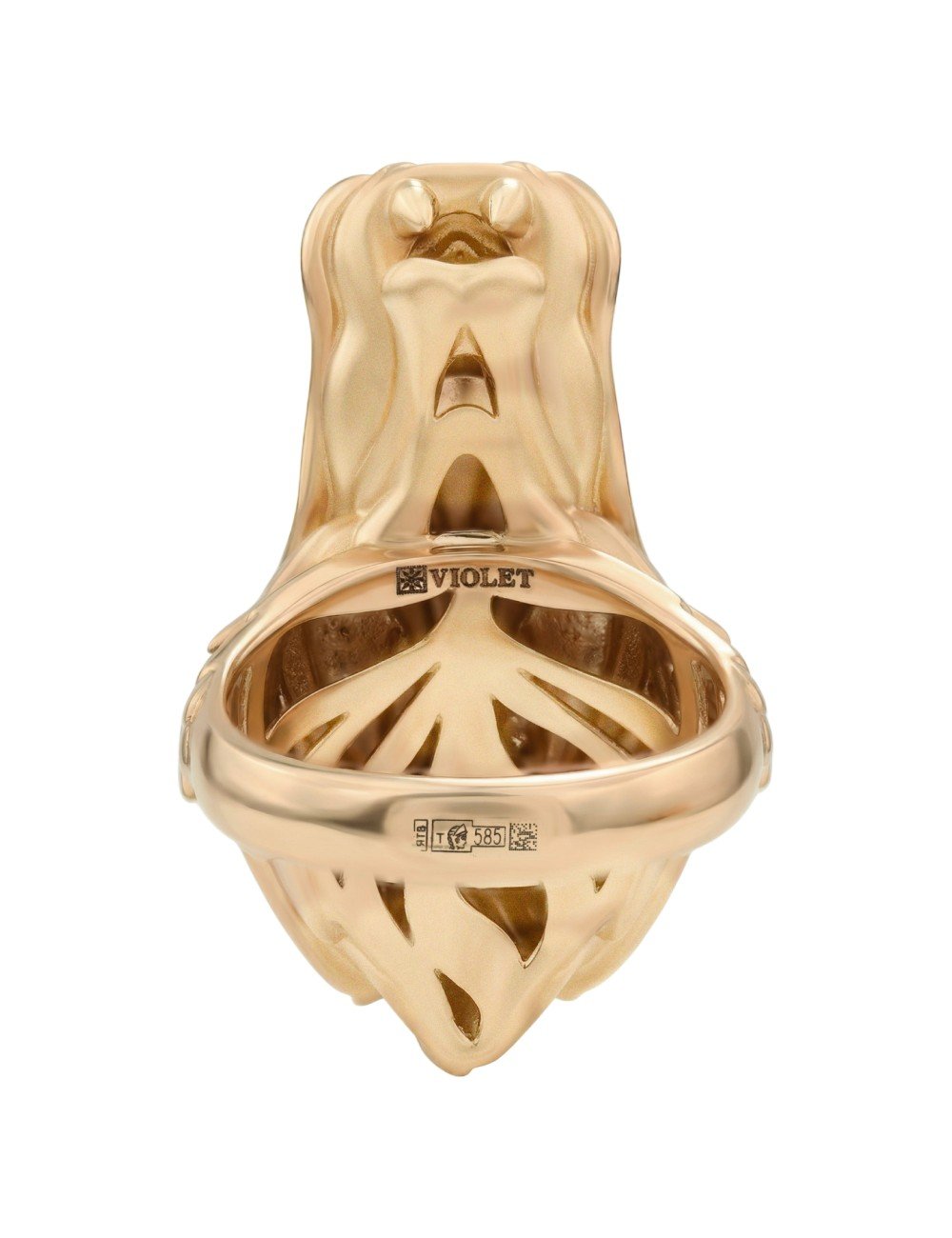 Кольцо из золота c бриллиантами