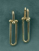 Серьги из лимонного золота