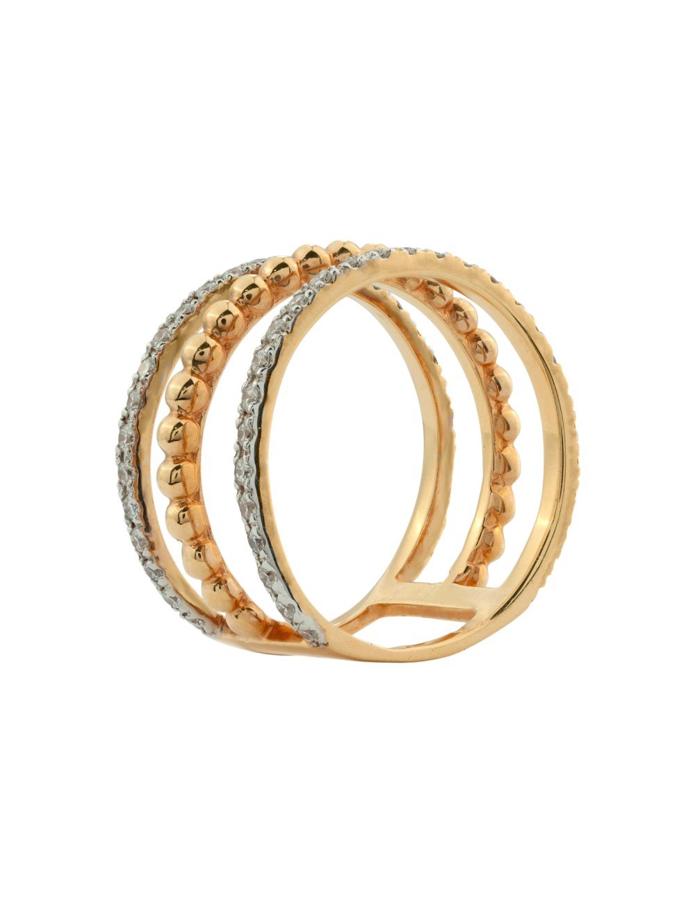 Кольцо из золота c бриллиантами