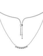 Колье из белого золота c бриллиантами