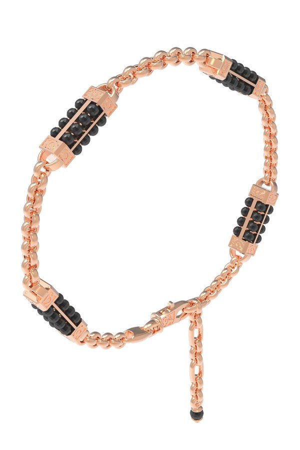 Браслет из золота c ониксом