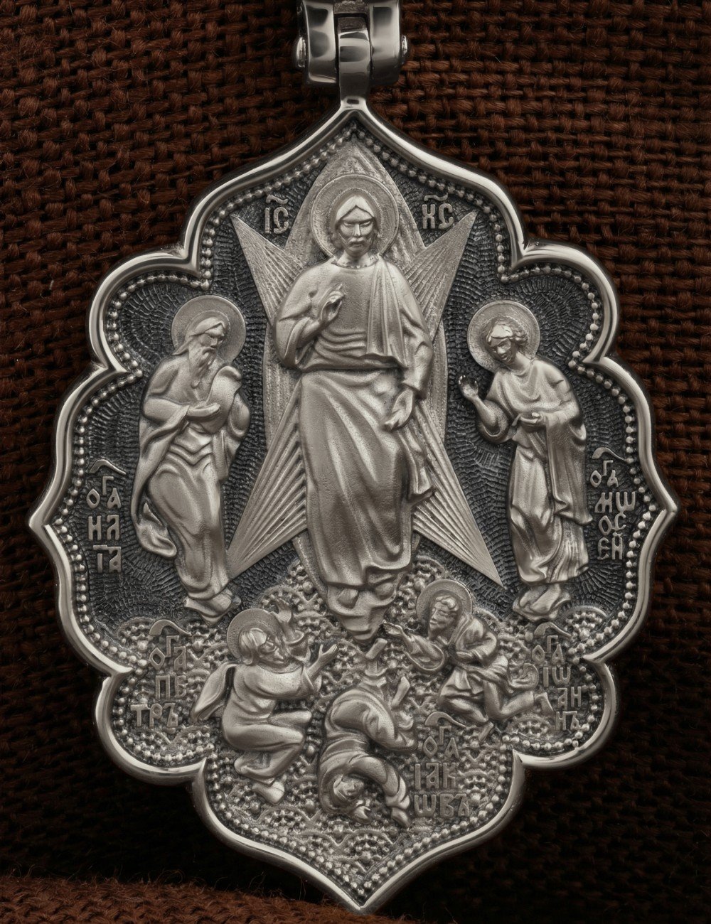 Образок из белого золота