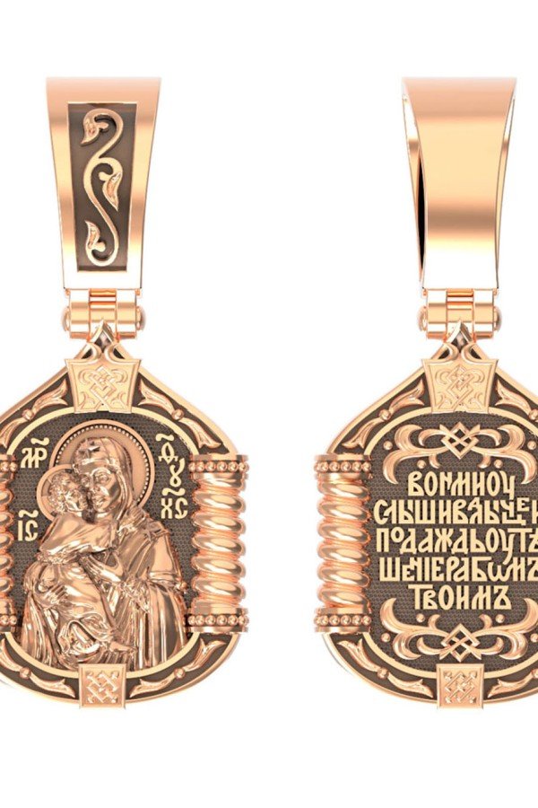 Образок из золота