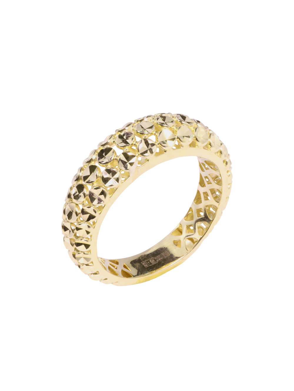 Кольцо из лимонного золота 585 пробы