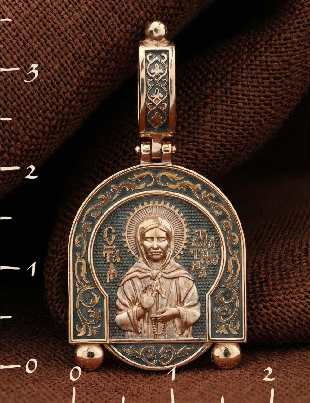 Образок из золота