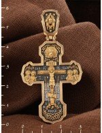 Крест из золота 585 пробы