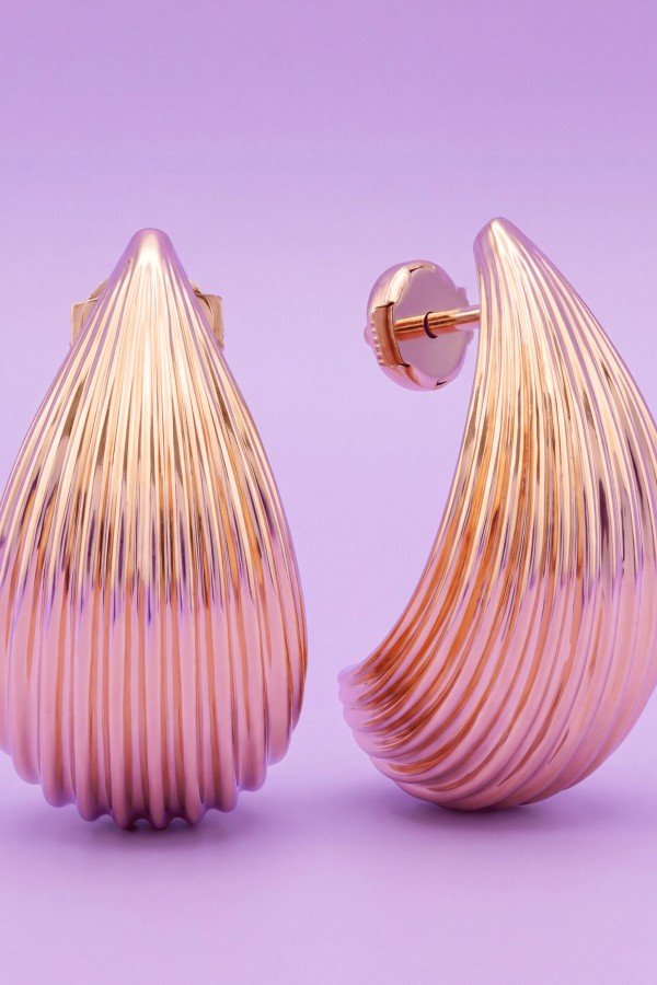 Серьги из золота 585 пробы