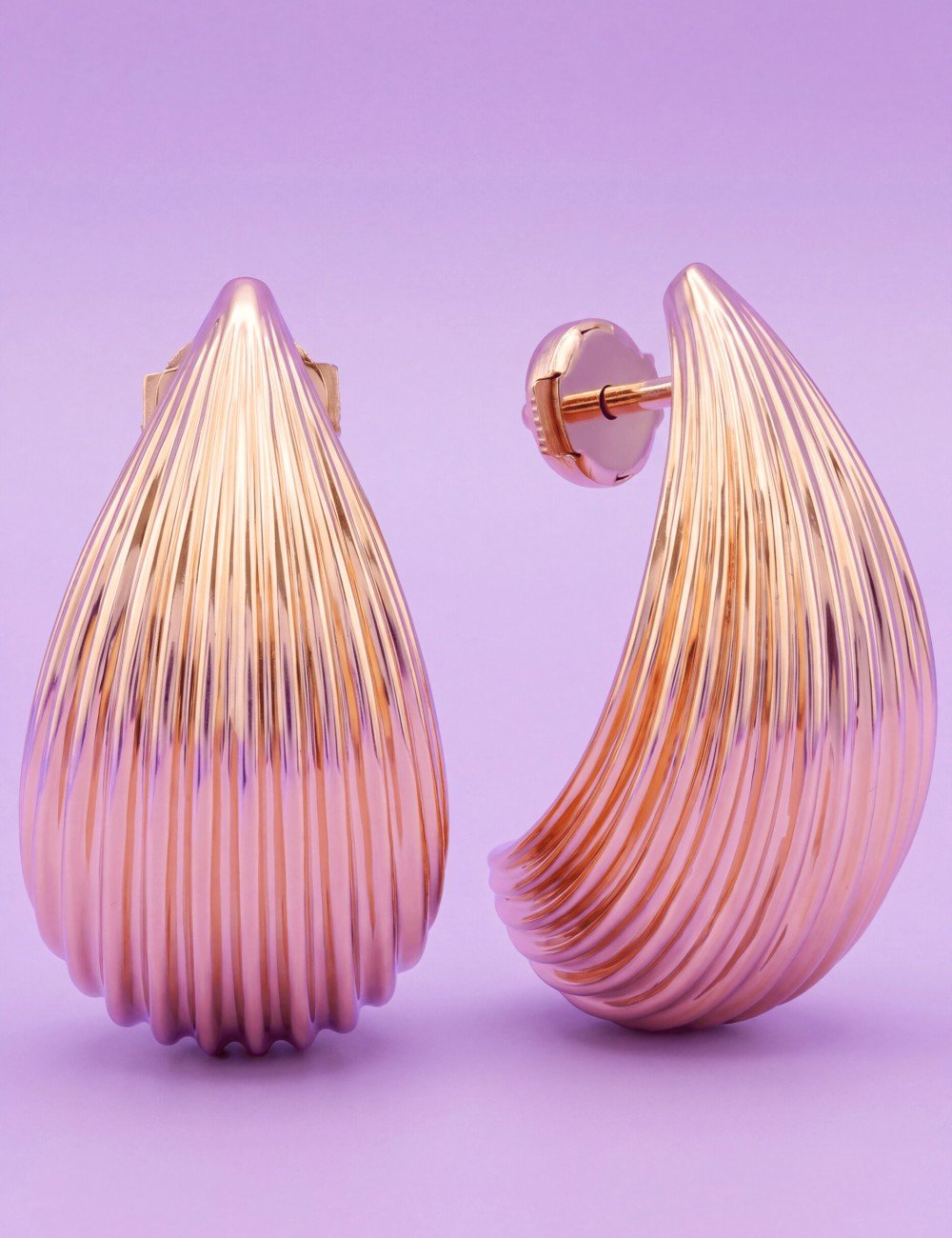 Серьги из золота 585 пробы