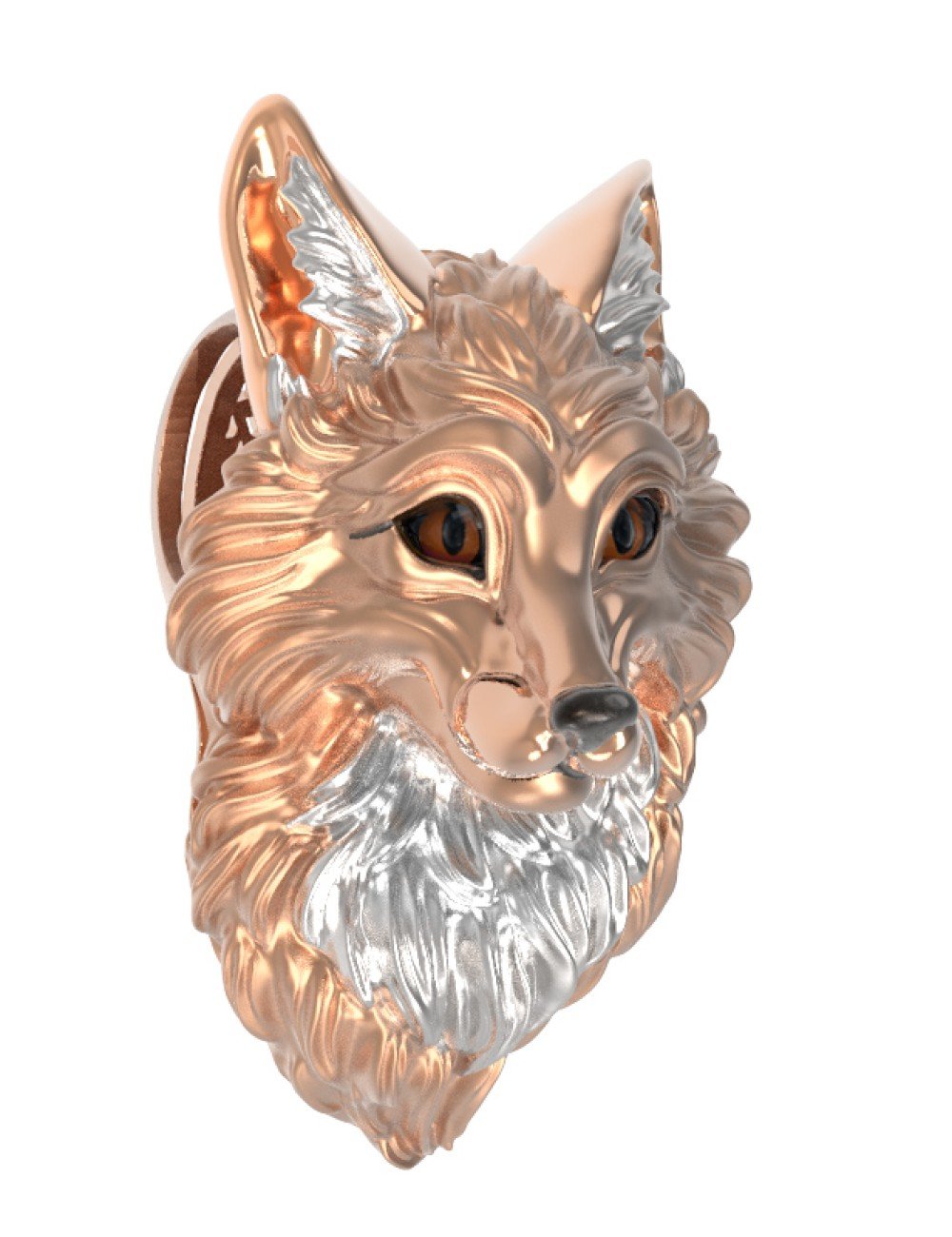 Подвеска из золота c эмалью