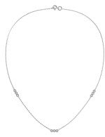 Колье из белого золота c бриллиантами