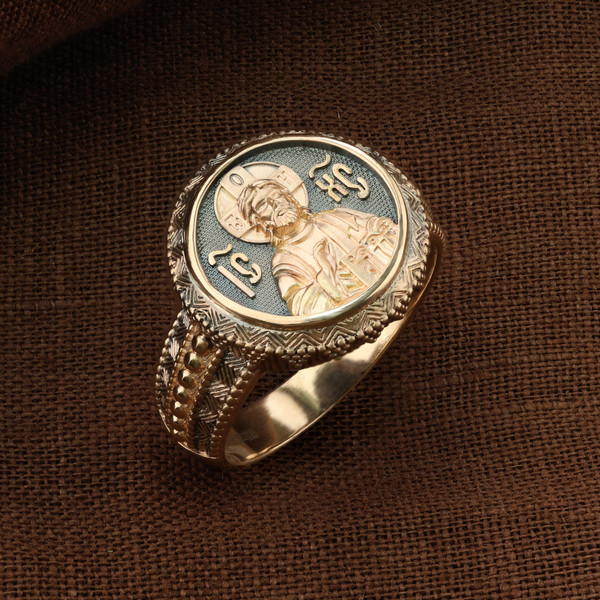 Кольцо из красного золота 585 пробы