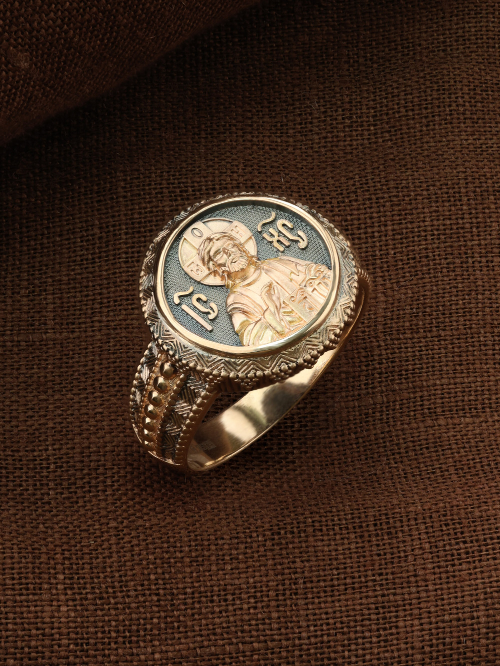 Кольцо из красного золота 585 пробы