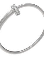 Браслет из белого золота c бриллиантами