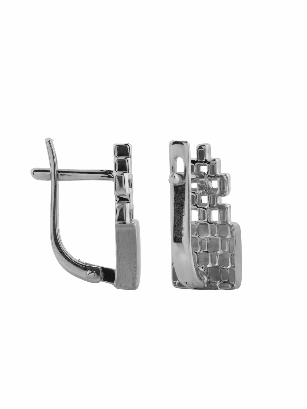 Серьги из белого золота 585 пробы