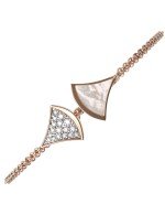 Браслет из золота c бриллиантами и перламутром