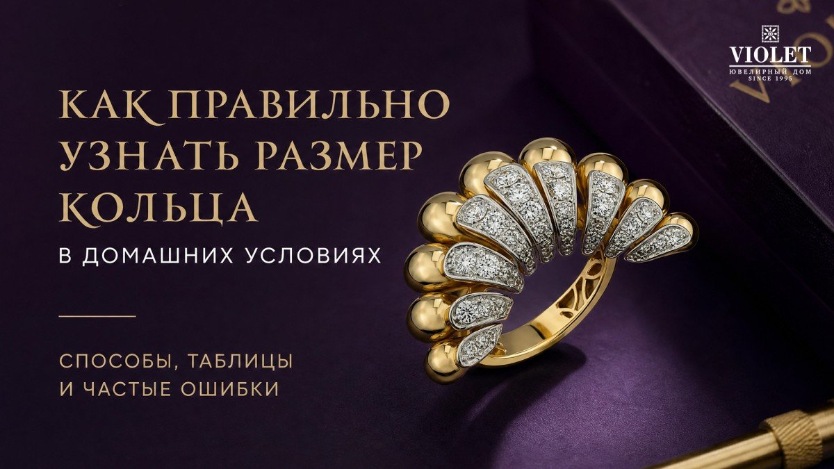 Как правильно узнать размер кольца в домашних условиях: способы, таблицы и частые ошибки