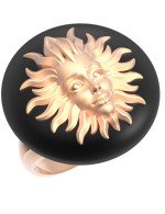 Кольцо из золота c ониксом