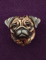 Подвеска из золота c эмалью