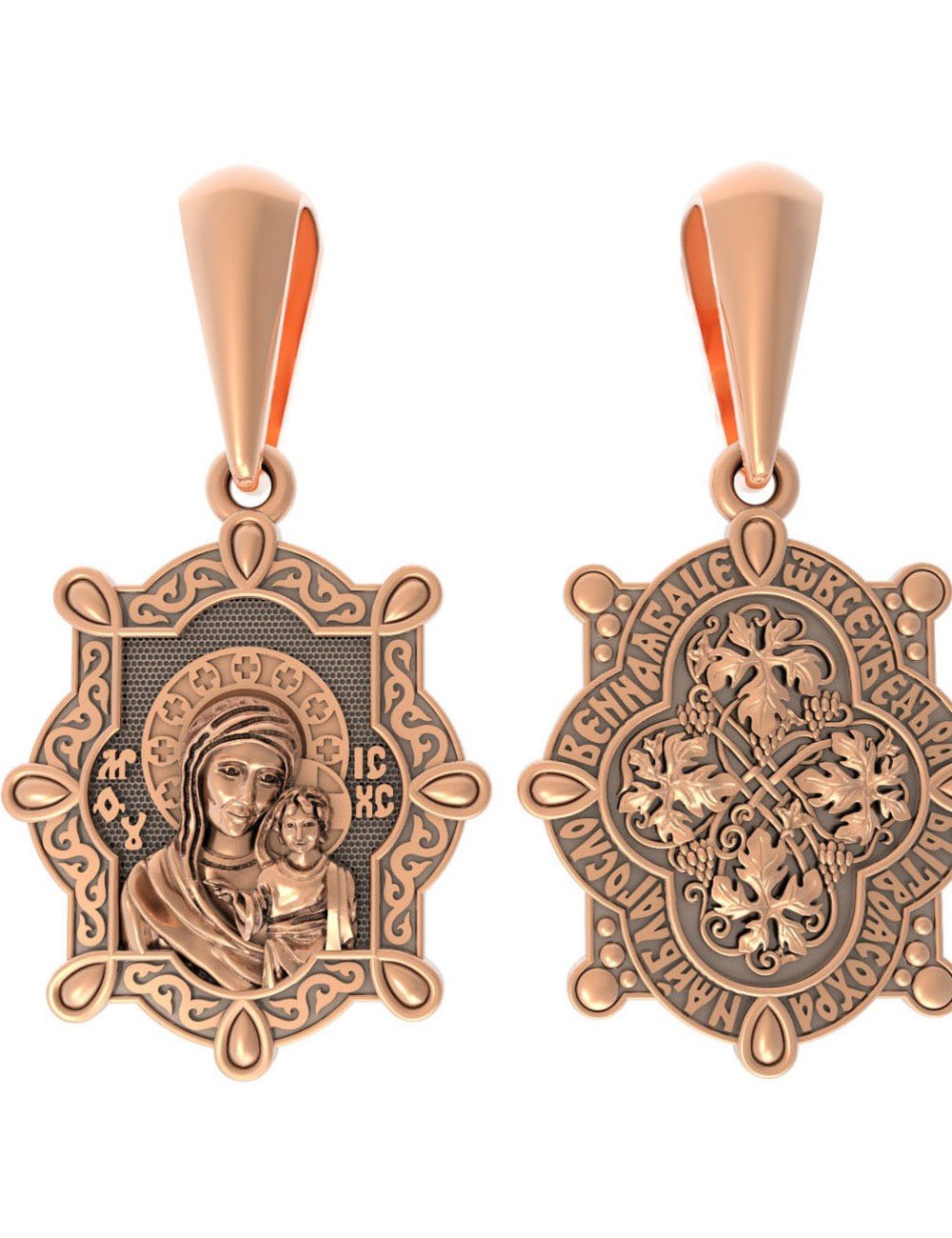 Образок из золота