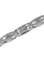 Цепь из белого золота