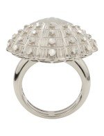 Кольцо из белого золота c рубином