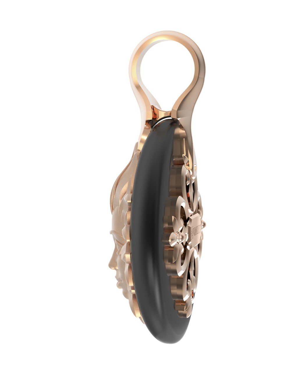 Подвеска из золота c ониксом