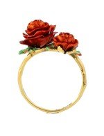 Кольцо из лимонного золота