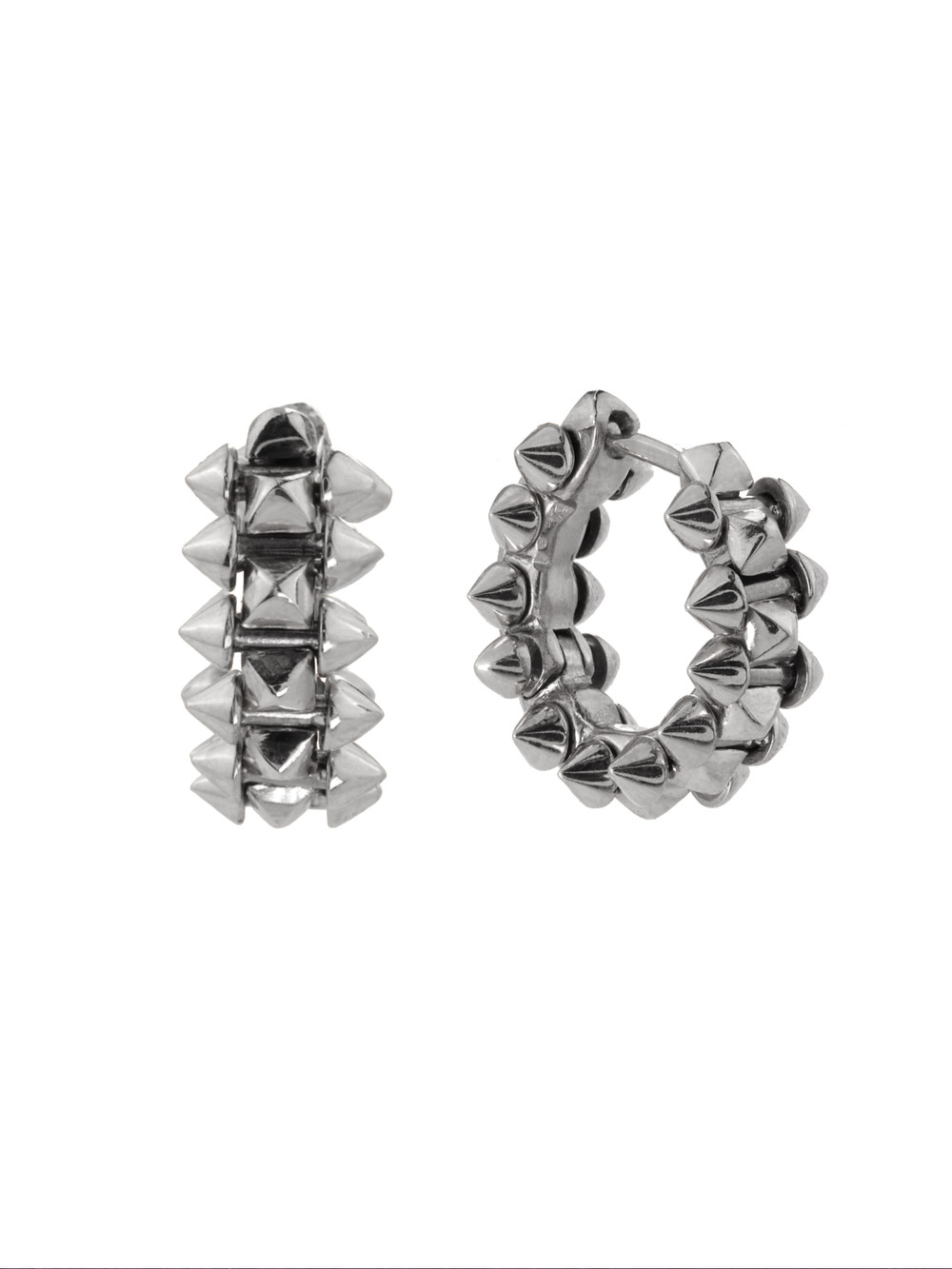 Серьги из белого золота 585 пробы