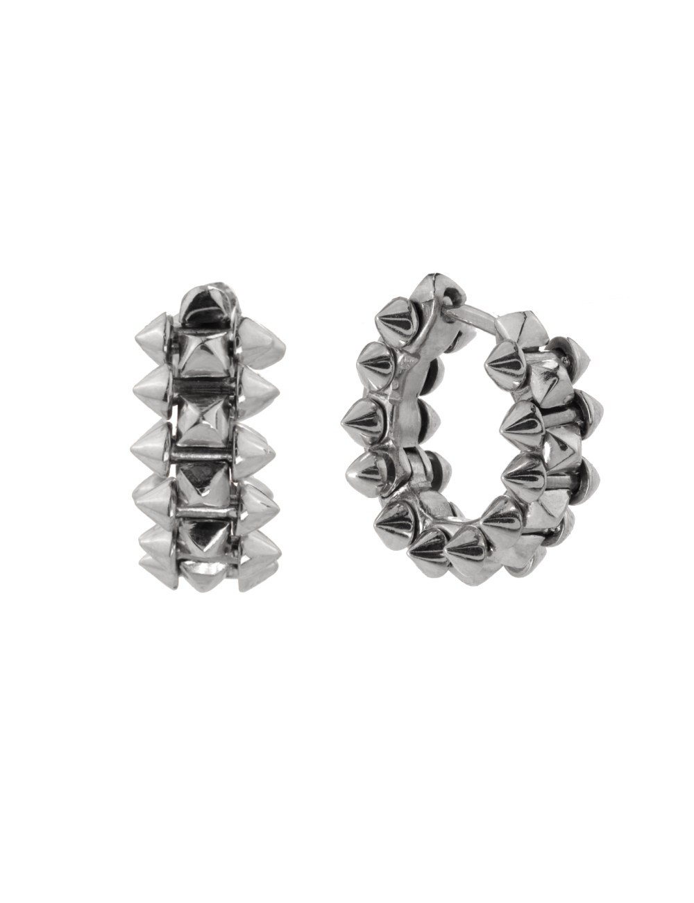 Серьги из белого золота